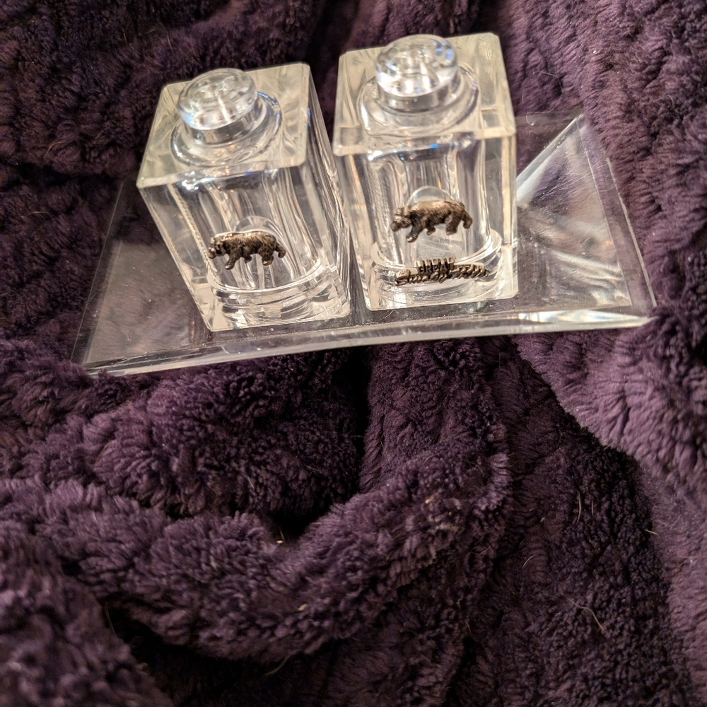 VTG acrylic Smokey Mountain salt & pepper S